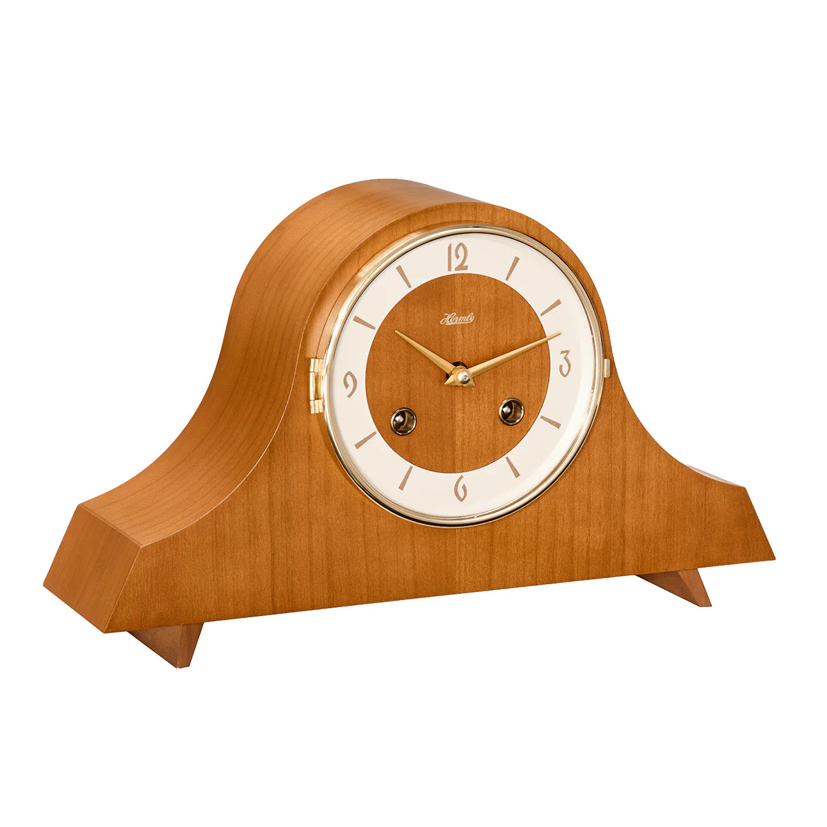 Hermle CAROLE Mechanical or Quartz Clock in Walnut or Light Cherry
