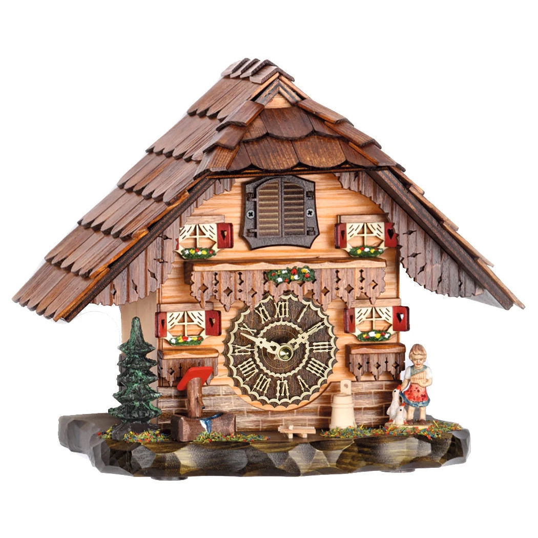Hermle PETRA Black Forest Carved Cuckoo Clock Model 89000