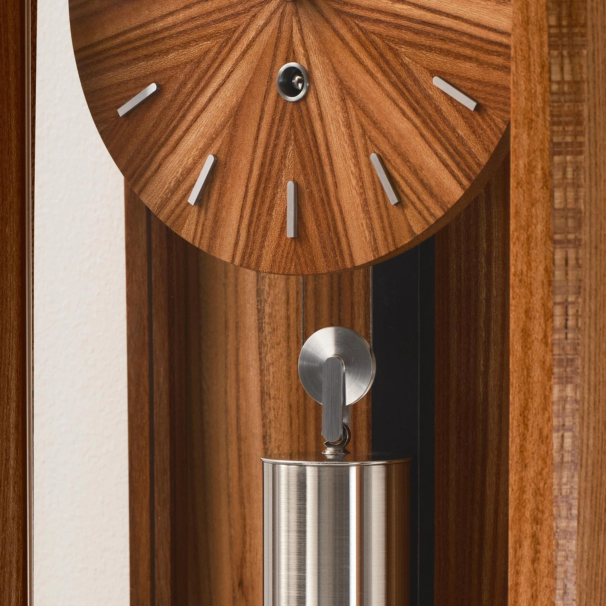 Comitti of London, THE FROXFIELD Wall Clock in Elm, c3715tp