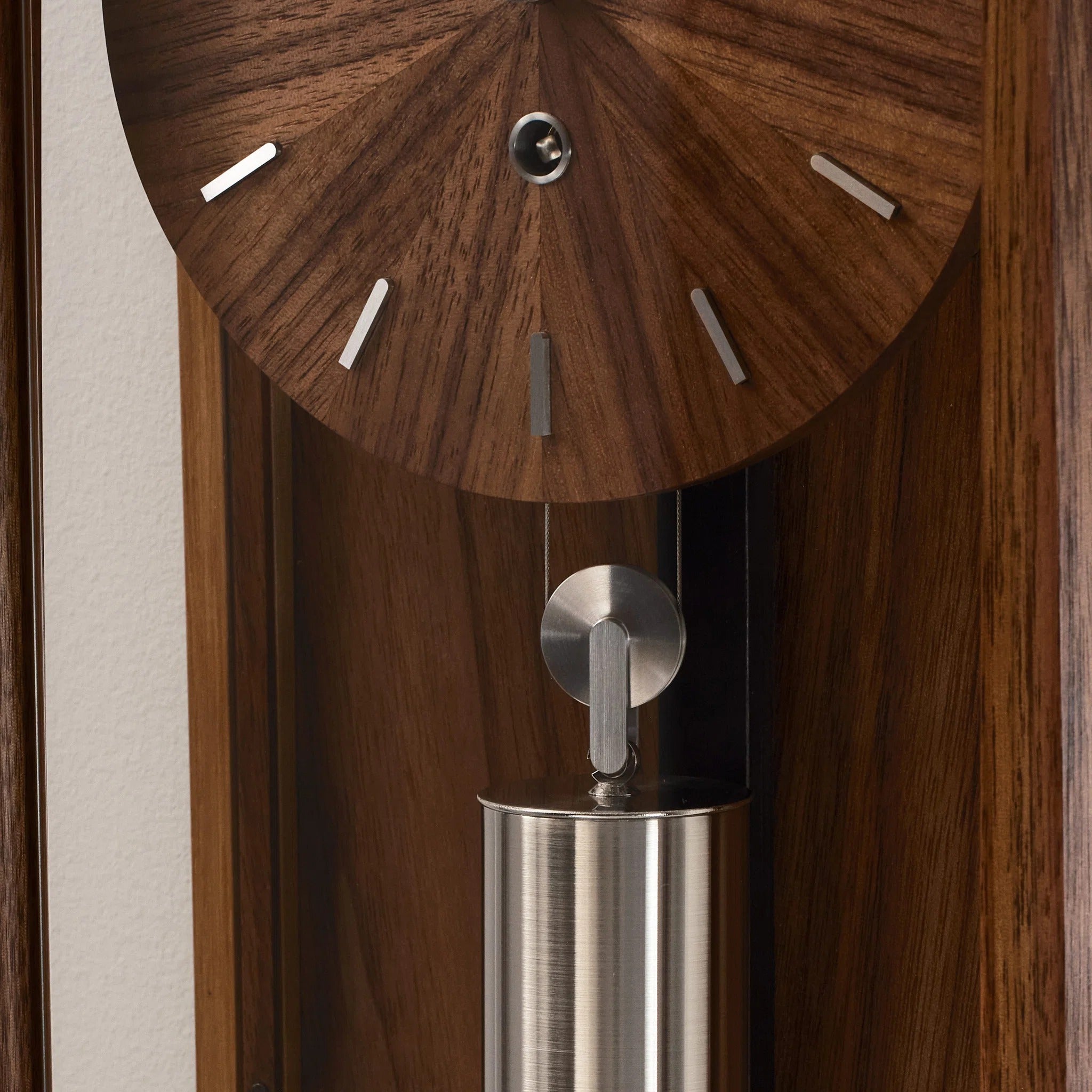 Comitti of London, THE FROXFIELD Wall Clock in Walnut, c3215tp
