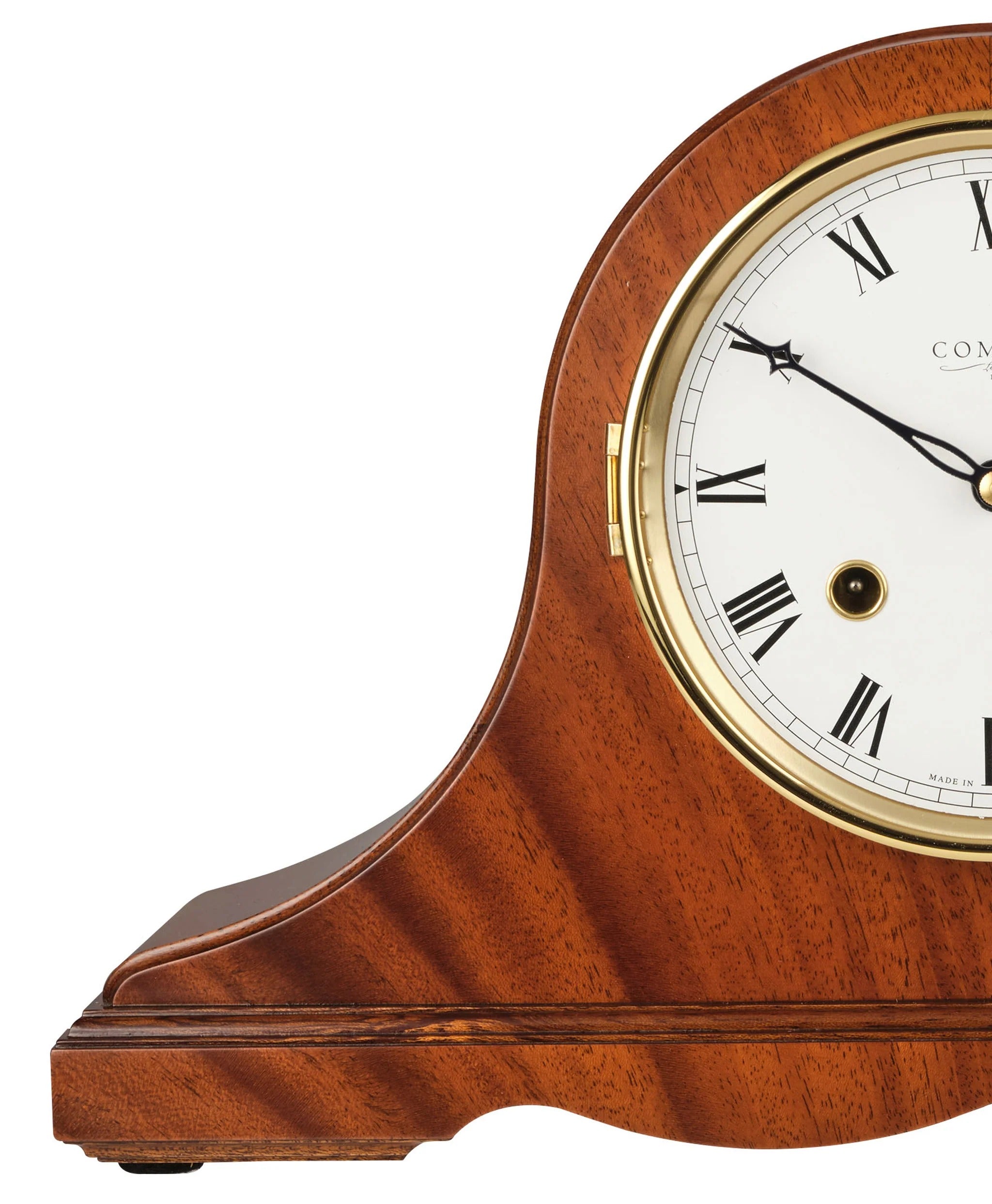 Comitti The Regency Napoleon - Bell Strike Table Clock, Mahogany, C4119S
