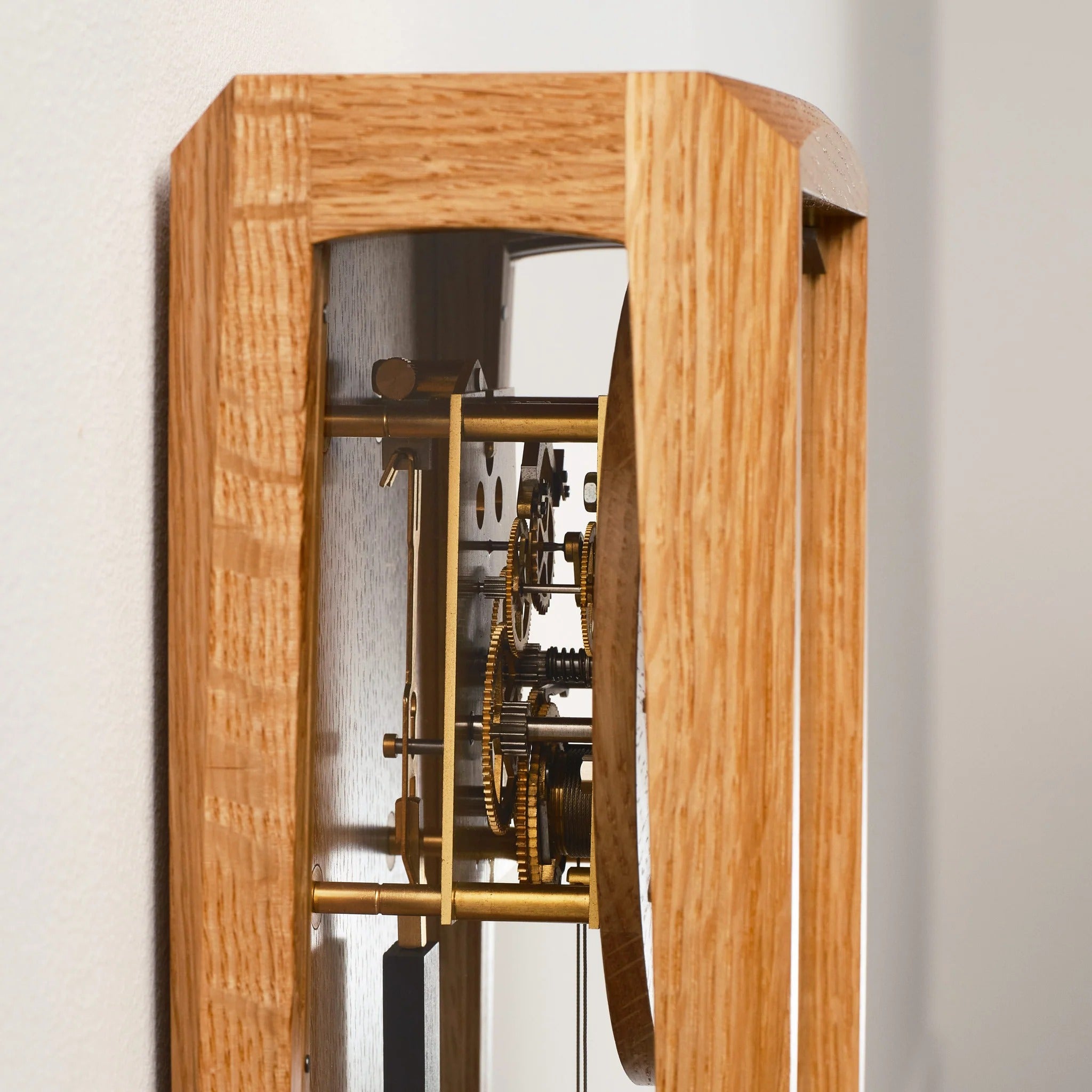 Comitti of London, THE FROXFIELD Wall Clock in Natural Oak, c3815tp