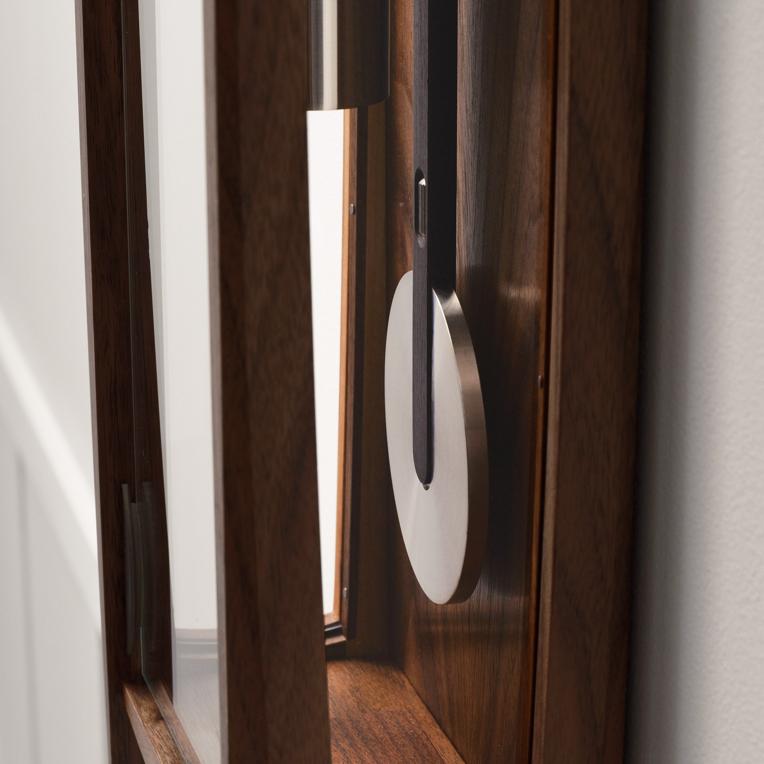 Comitti of London, THE FROXFIELD Wall Clock in Walnut, c3215tp