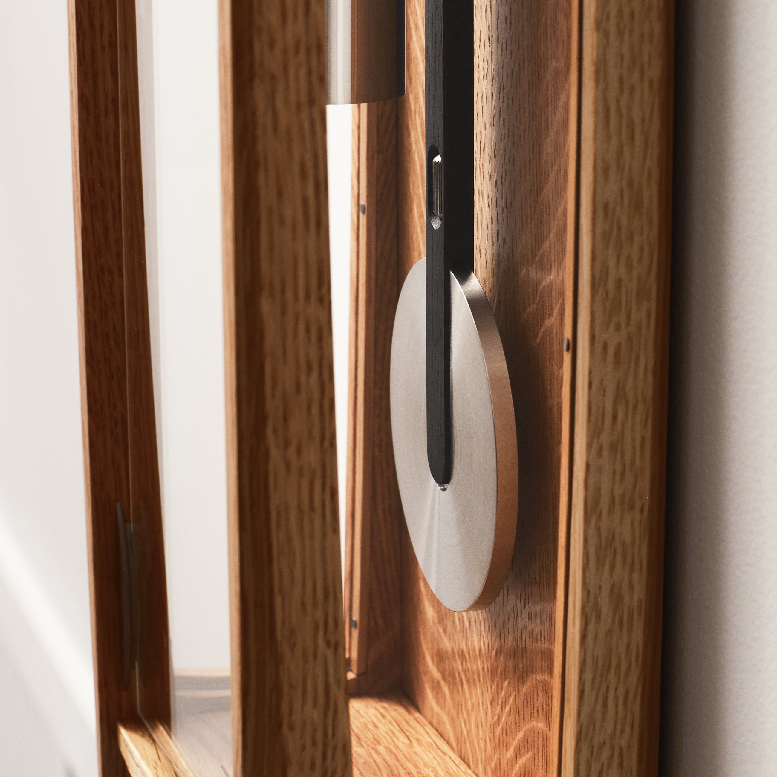 Comitti of London, THE FROXFIELD Wall Clock in Natural Oak, c3815tp