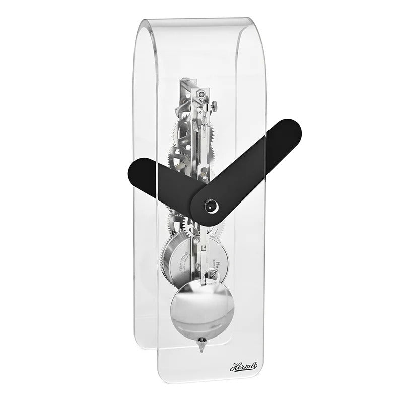 Hermle MILES Moden Acrylic Table Clock Multiple Colors