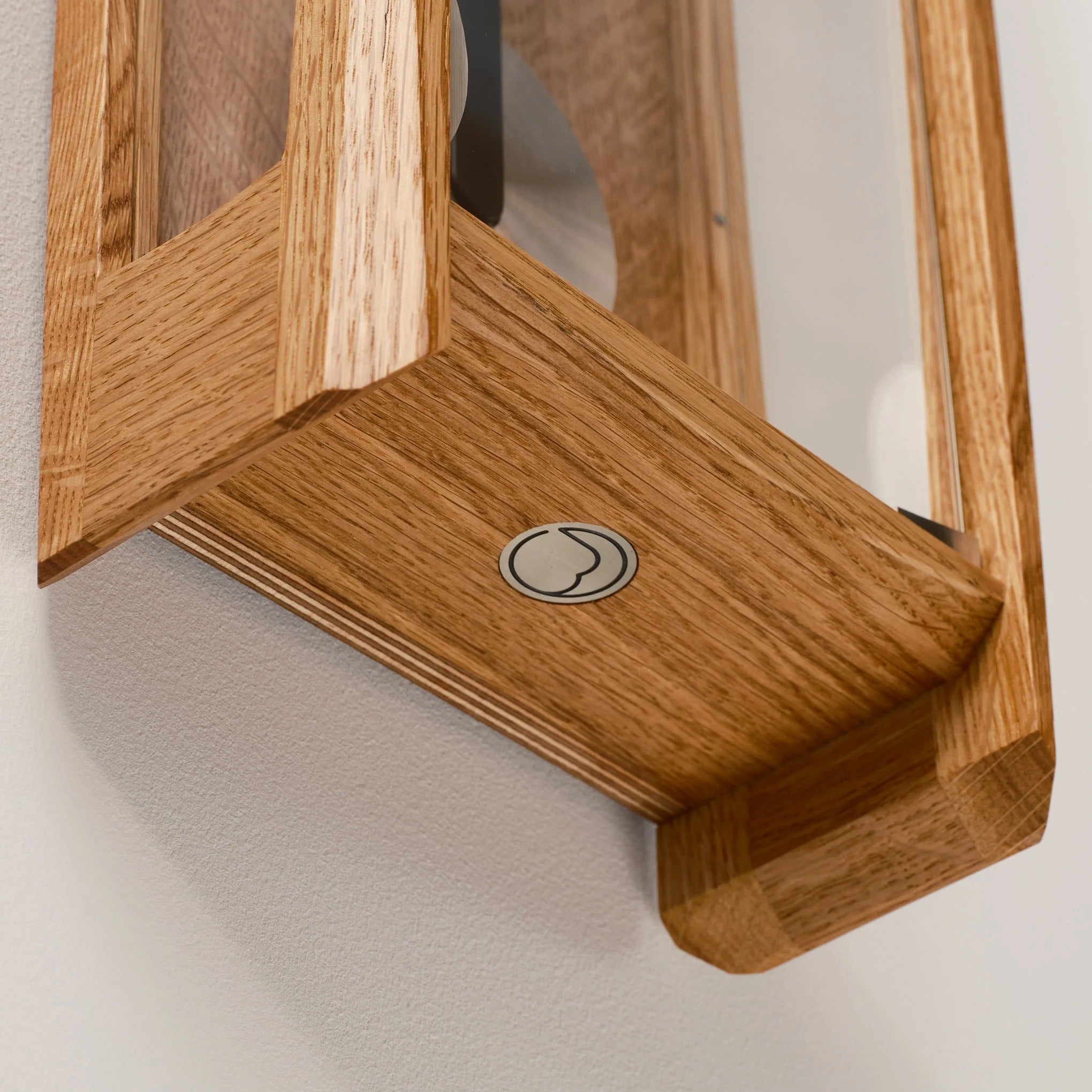 Comitti of London, THE FROXFIELD Wall Clock in Natural Oak, c3815tp