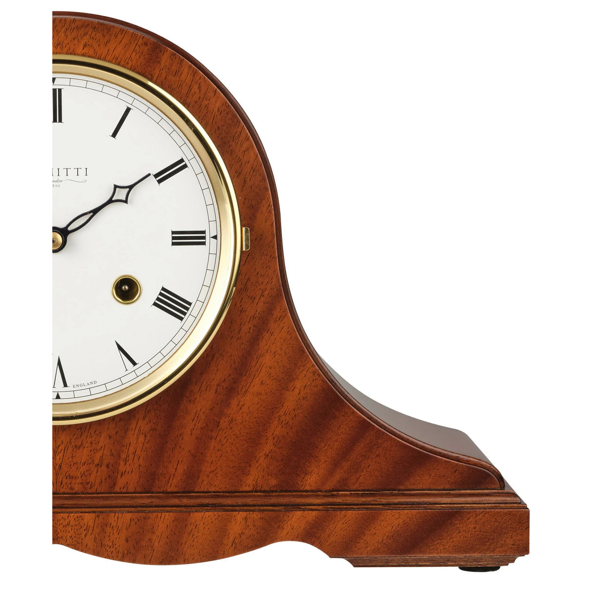 Comitti The Regency Napoleon - Bell Strike Table Clock, Mahogany, C4119S