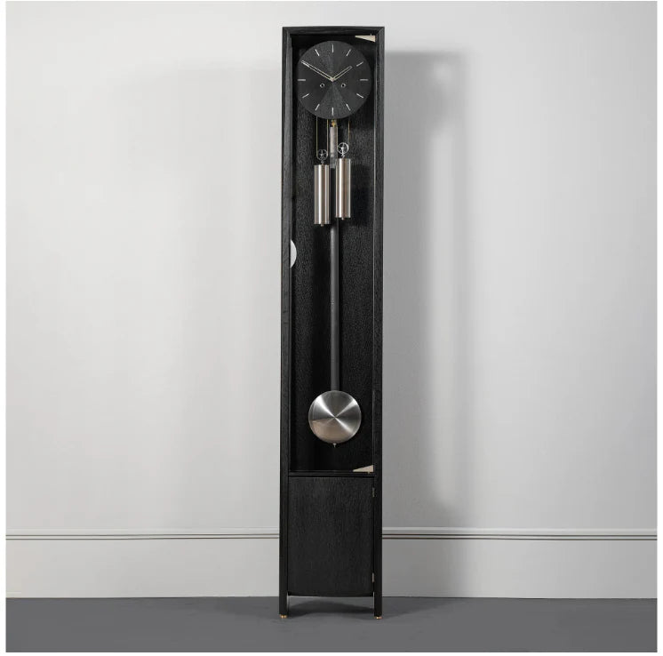 Comitti of London, Froxfield Floor Clock in Black Oak, C1915S