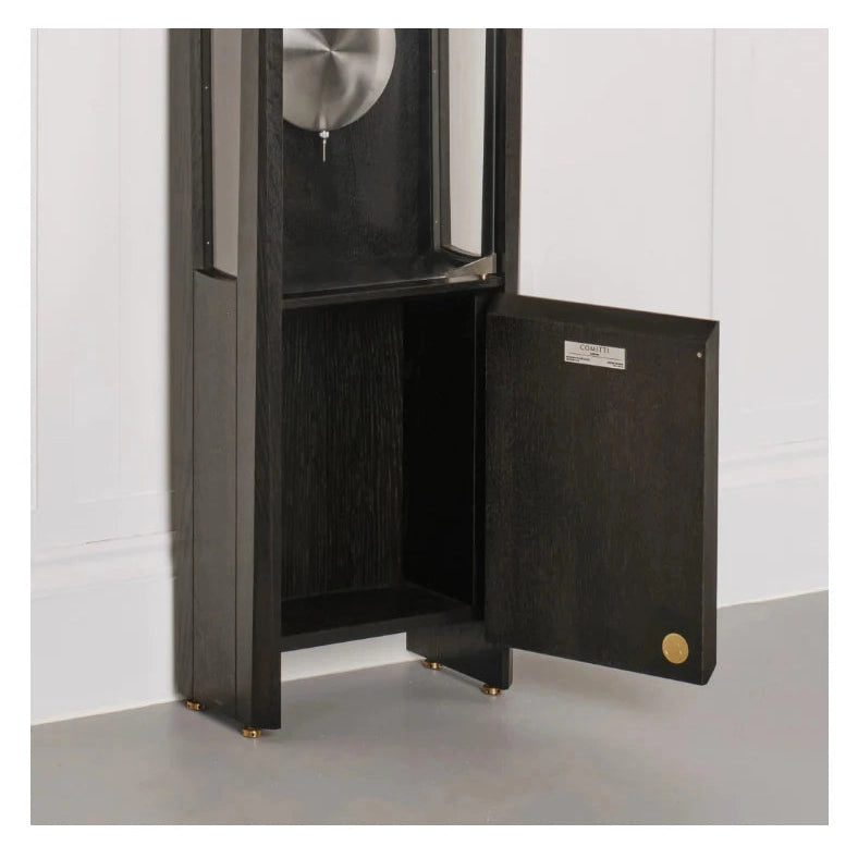 Comitti of London, Froxfield Floor Clock in Black Oak, C1915S