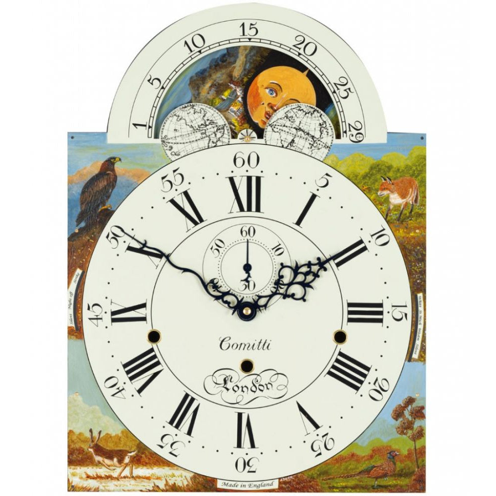 Comitti of London, The Trafalgar Floor Clock, Triple Chime, C2408TCH