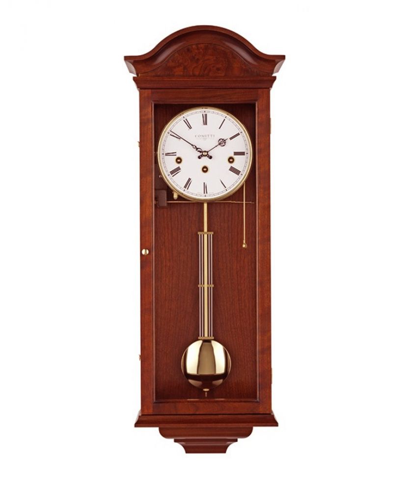 Comitti of London, The Essex Wall Clock, Mahogany, C3060CH