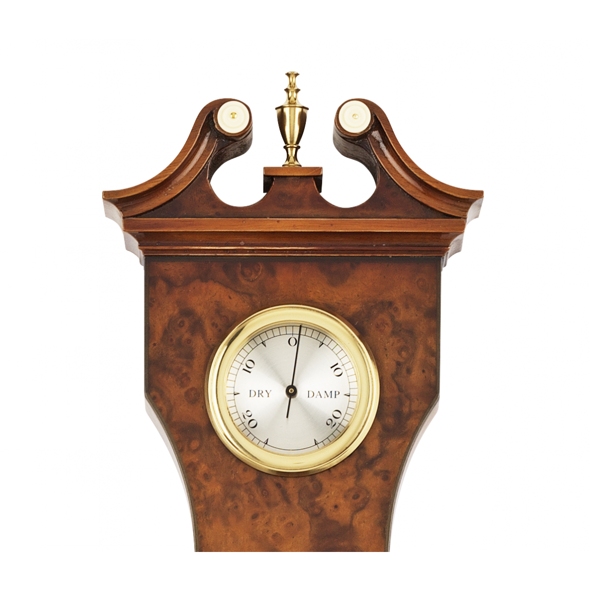Comitti of London, The Regency Banjo Barometer With Clock, BC270.8
