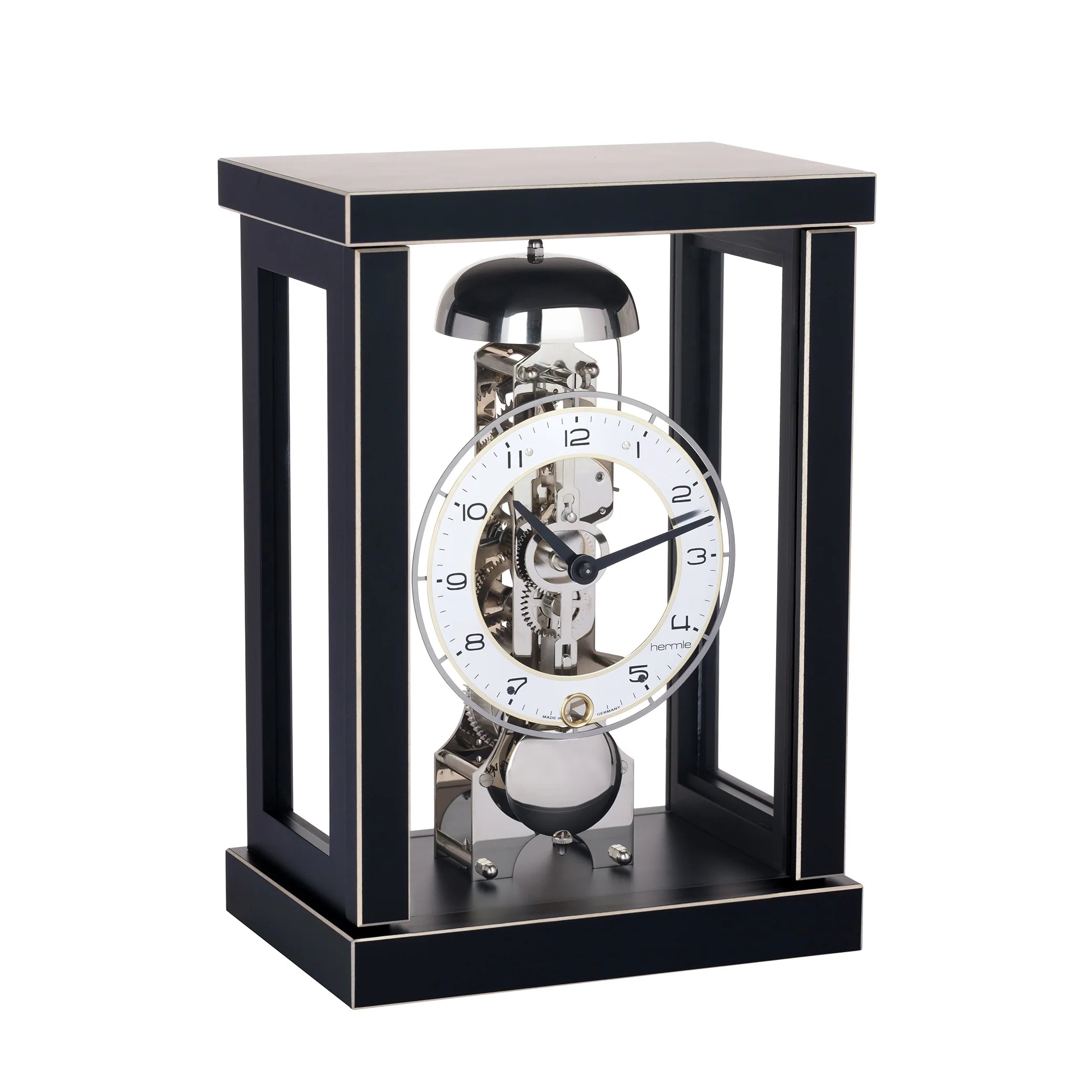 Hermle BRAYDEN Mechanical Mantel Clock, Multiple Finishes