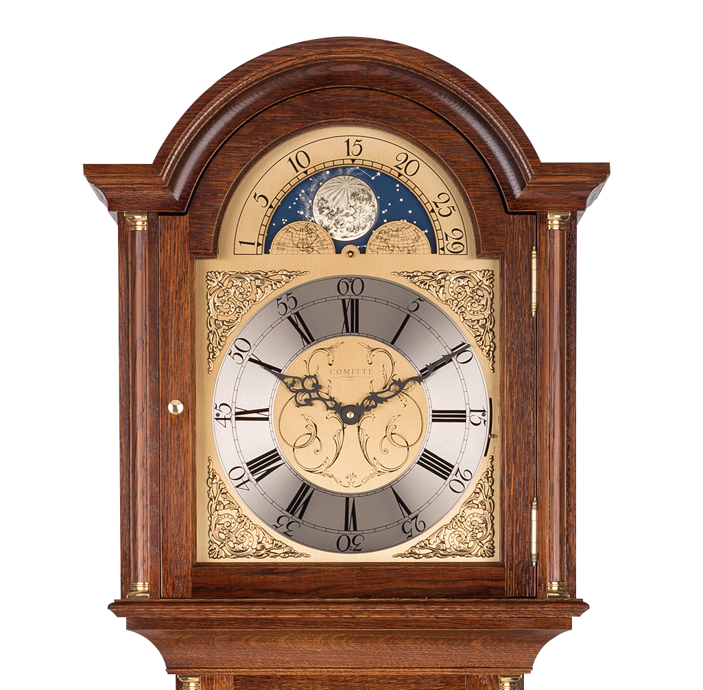 Comitti of London, The Windsor Floor Clock, Oak, Tall C2854TCH