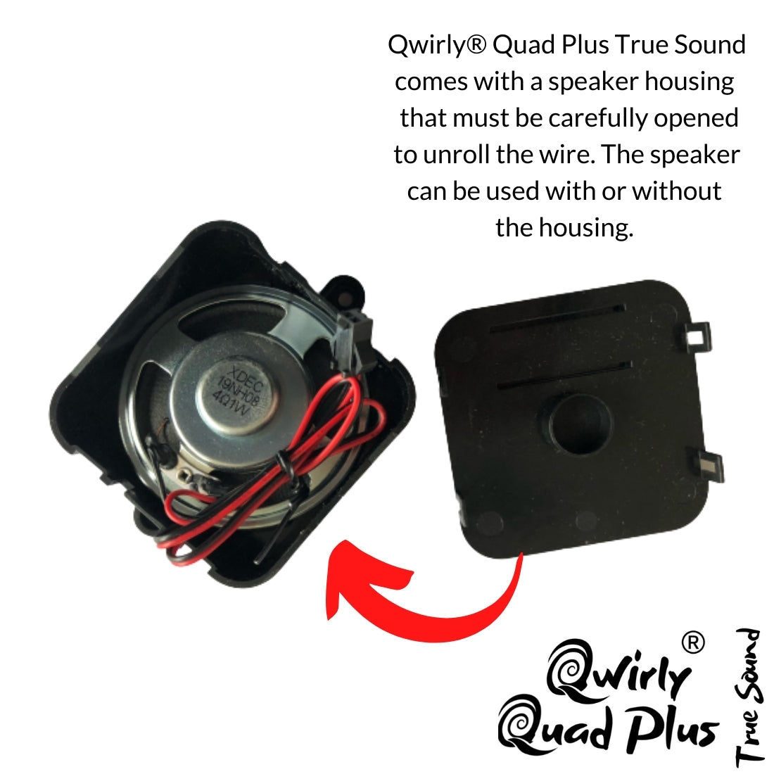 Quad Plus, True Tone Quartz Clock Movement Three Shaft Sizes, Replaces Hermle 2114, 2115
