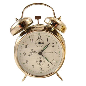 Alarm Clock - Sternreiter Double-Bell Alarm Clock MM 111 602 20, Nickel