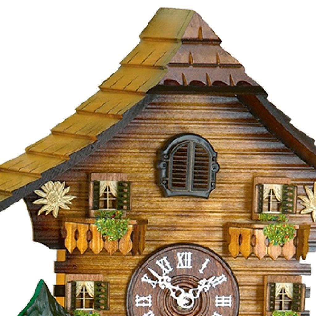 Cuckoo Clock - Hermle NEUSTADT Black Forest Cuckoo Clock #43000 By Trenkle Uhren
