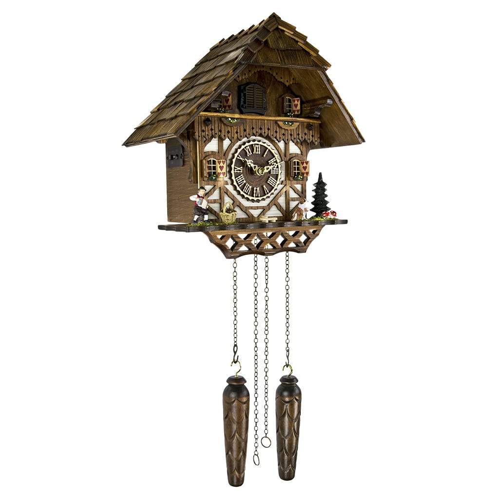 Cuckoo Clock - Hermle TRIBERG Black Forest Cuckoo Clock #42000 By Trenkle Uhren