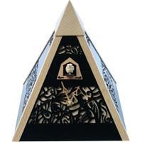 Cuckoo Clock - Romba Pyramid PYR2 Modern Black Forest Cuckoo Clock, 3rd Generation Rombach & Haas