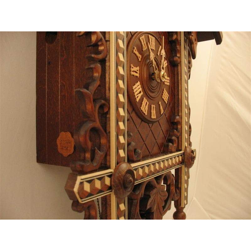 Rombach & Haas Bahnhäusle Black Forest Cuckoo Clock, 8-Day, Half and Full Hour Call, #8259