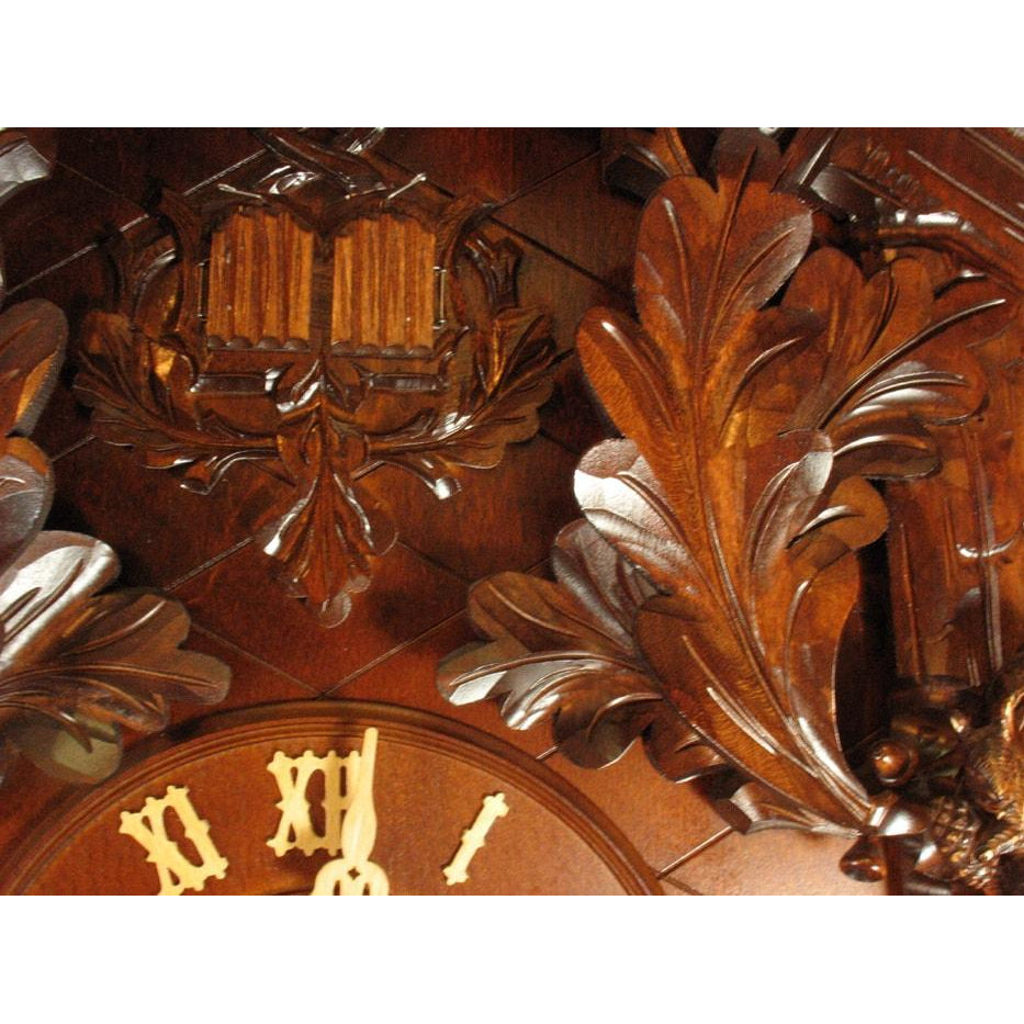 Rombach & Haas (Romba) Model 8399 FOREST SCENE Grand Cuckoo Clock, Black Forest Masterpiece of Impressive Presence