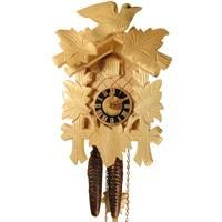 Sternreiter Bird and Leaf Black Forest Mechanical Cuckoo Clock #1200N