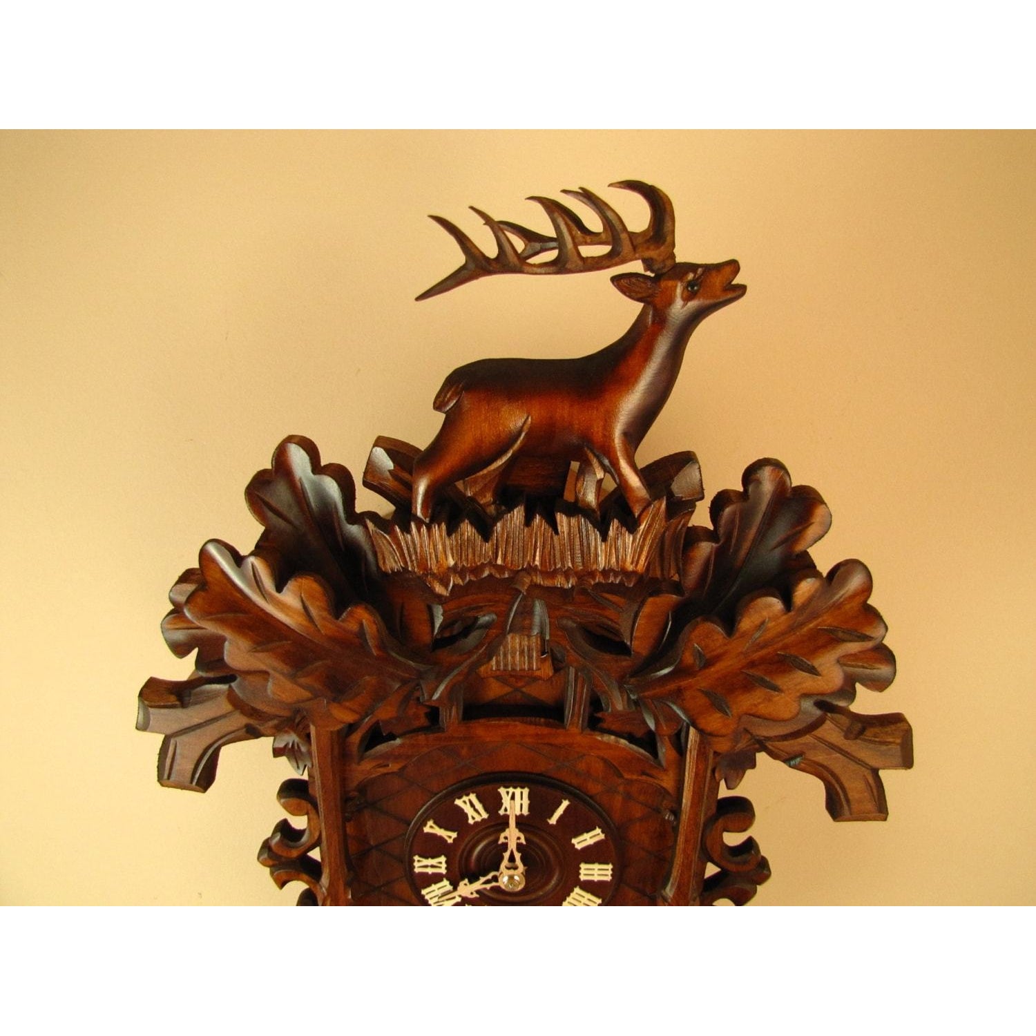 Sternreiter Vineyard Black Forest Mechanical Cuckoo Clock #8224