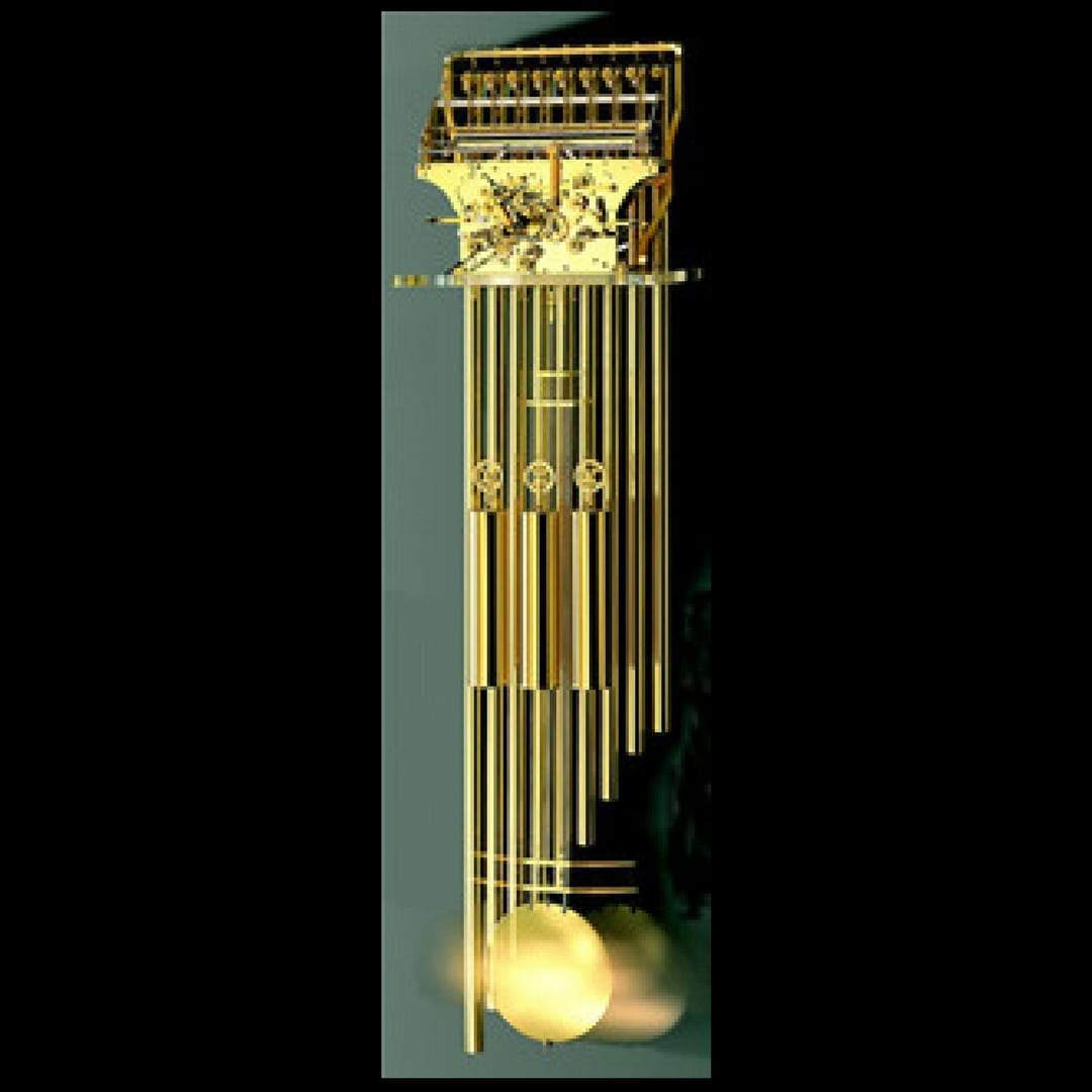 Floor Clock / Grandfather Clock - Kieninger 0129-23-02 Tubular Bells Grandfather Clock, Triple Chimes, Walnut