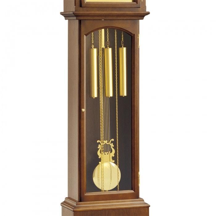 Floor Clock / Grandfather Clock - Kieninger 0131-23-01 Grandmother Clock, Westminster Chimes, 8-Day, Walnut