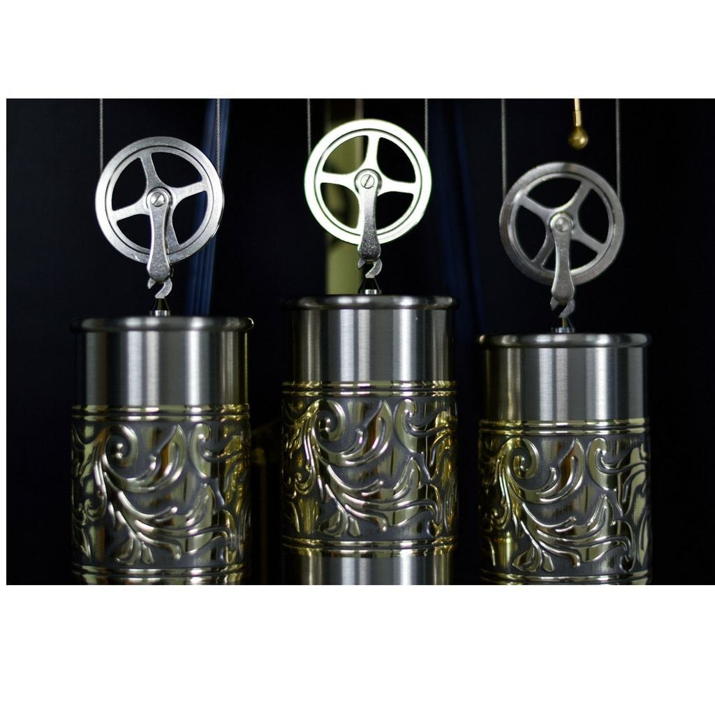Grandfather Clock - Hermle NICOLETTE, Triple Chime Grandfather Clock #01080274D1161