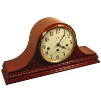 Sternreiter Brahms MM 808 119 08 Mechanical Tambour Mantel Clock, 8-Day, Cherry