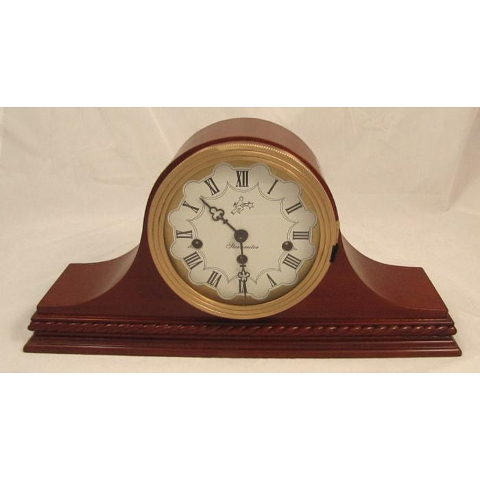Sternreiter Verdi MM 808 120 08 Mechanical Tambour Mantel Clock, 8-Day, Cherry