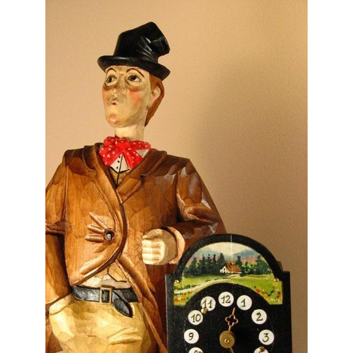 MMM MU 214 022 10 WHISTLER Automata Music Box and Clock