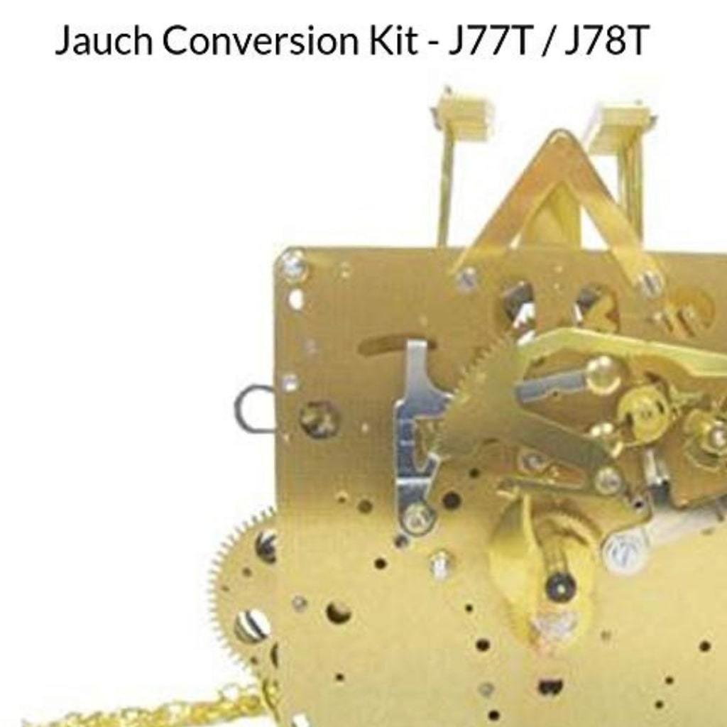 Movement - J-78T Jauch Conversion Movement Mechanism Kit For Jauch Grandfather - Unit Conversion To Hermle 1151-050.94cm Triple Chime