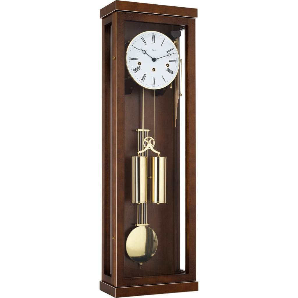 Hermle ウェストミンスター式掛時計 Hermle LAREDO Wall Clock with 4/4 Westminster Chime in Walnut 70994030