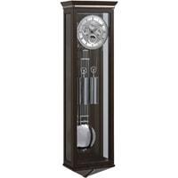 Wall Clock / Regulator - Kieninger Charleston 2547-22-01 Weight Regulator Wall Clock, Calendar, Moonphase, Gong Strike, Walnut