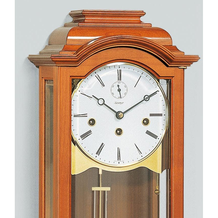 Kieninger PAGODA 2702-41-01 Wall Clock Regulator, Spring-Wind Wall, Westminster Chime, Natural Cherry