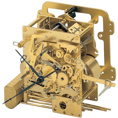 Wall Clock / Regulator - Kieninger PAGODA 2702-41-01 Wall Clock Regulator, Spring-Wind Wall, Westminster Chime, Natural Cherry