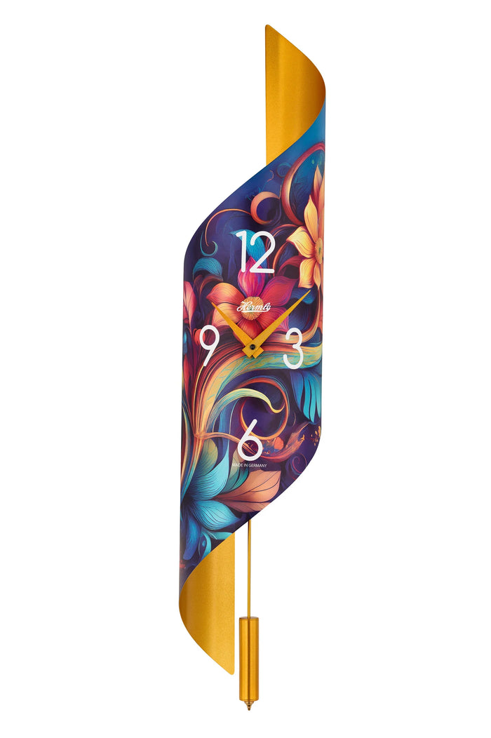 Hermle LORNA Art Quartz Wall Clock 71017K82200