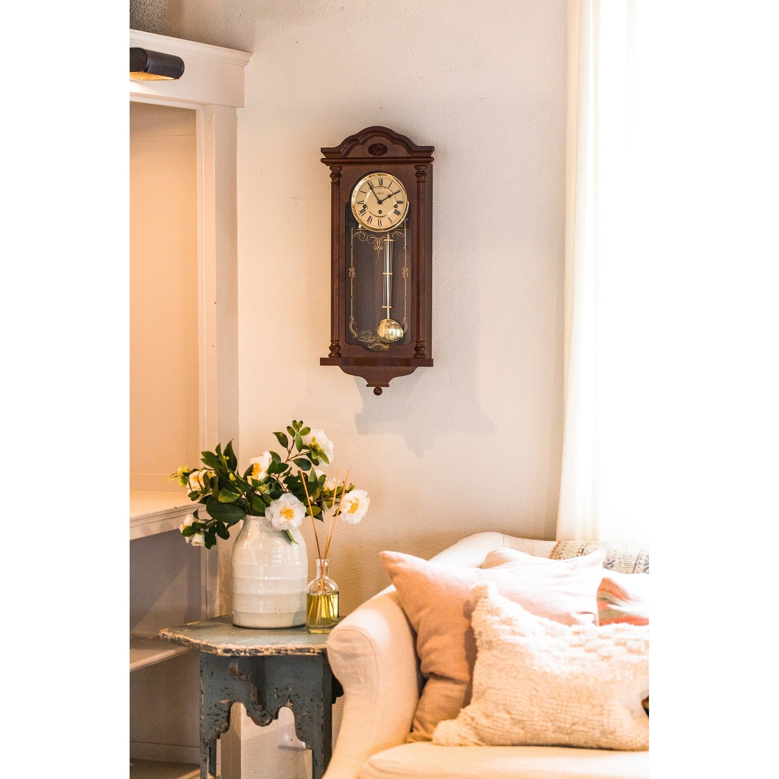 Hermle FULHAM Regulator Wall Clock 70509030341