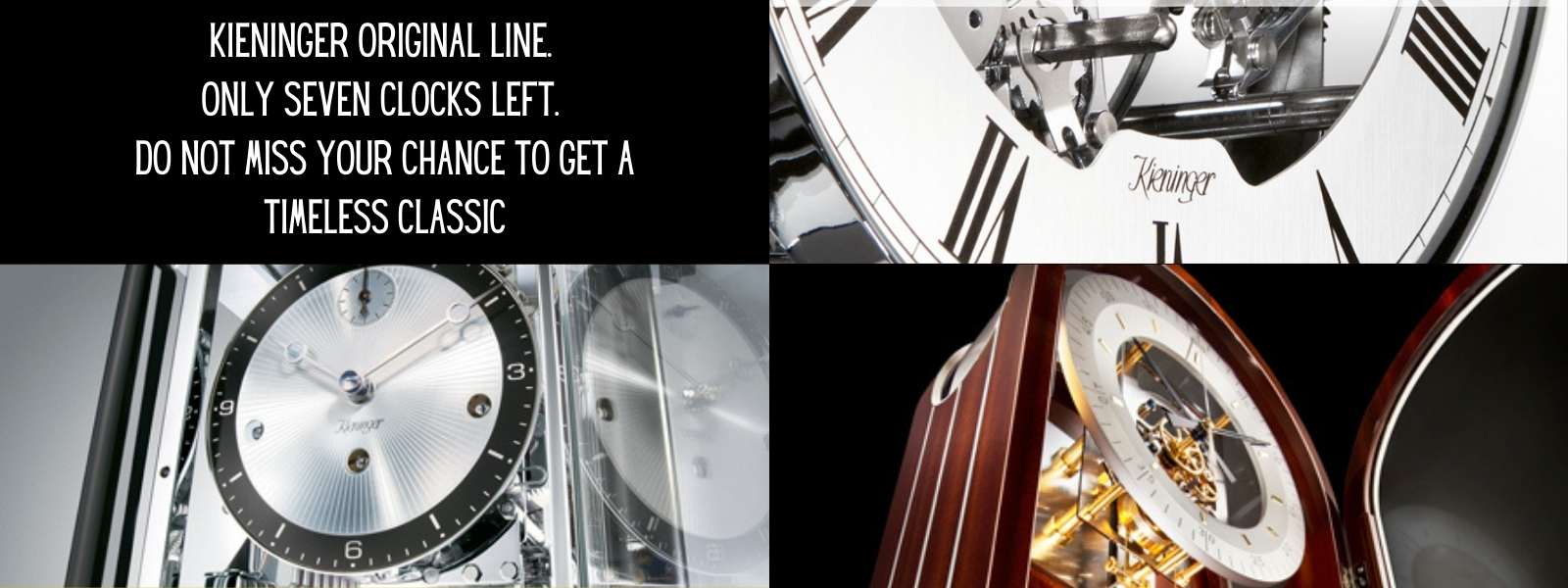 Serpentine Clock Hands Euro Fit - Black Filigree for Hermle Quartz  Movements. Length Varies