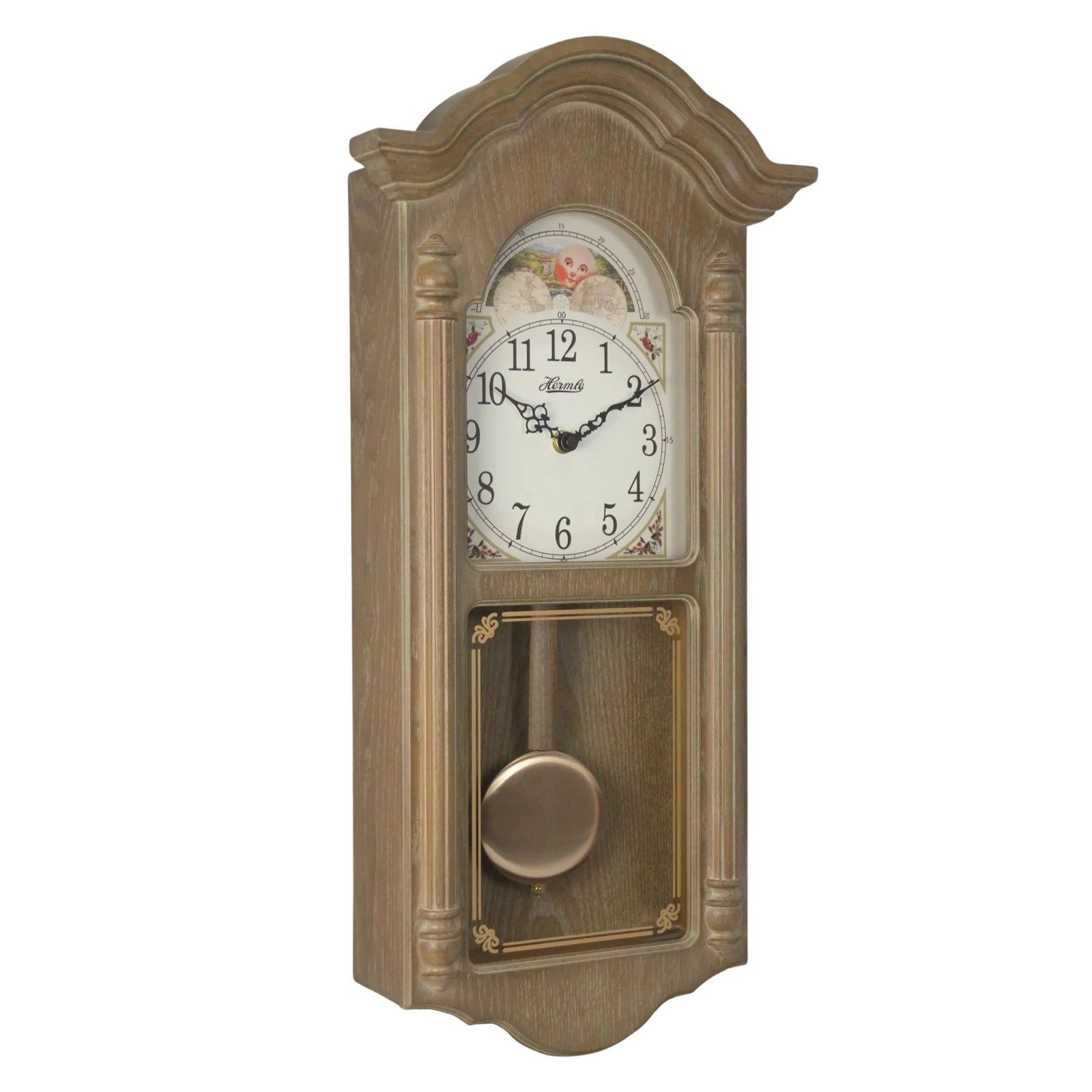 Hermle ROSELAND Regulator Wall Clock 7073604Q