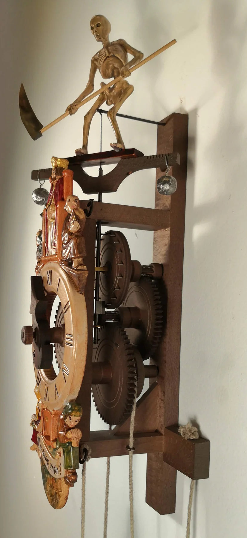 Romba Waaguhr Black Forest One Handed Clock "All Are Mine" Model 7641