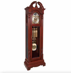 Grandfather Series Rhythmic Pendulum Clock - GF - 197 Oak Wood - Orpat Group