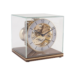Hermle CLARKE Modern Table Clock Walnut finish, Model 23052030340