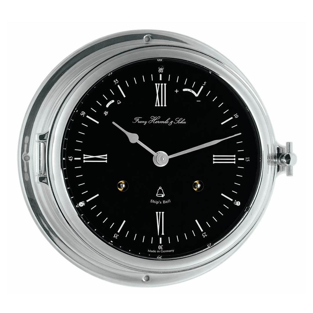 Hermle Caspian mechanical ship's bell wall clock