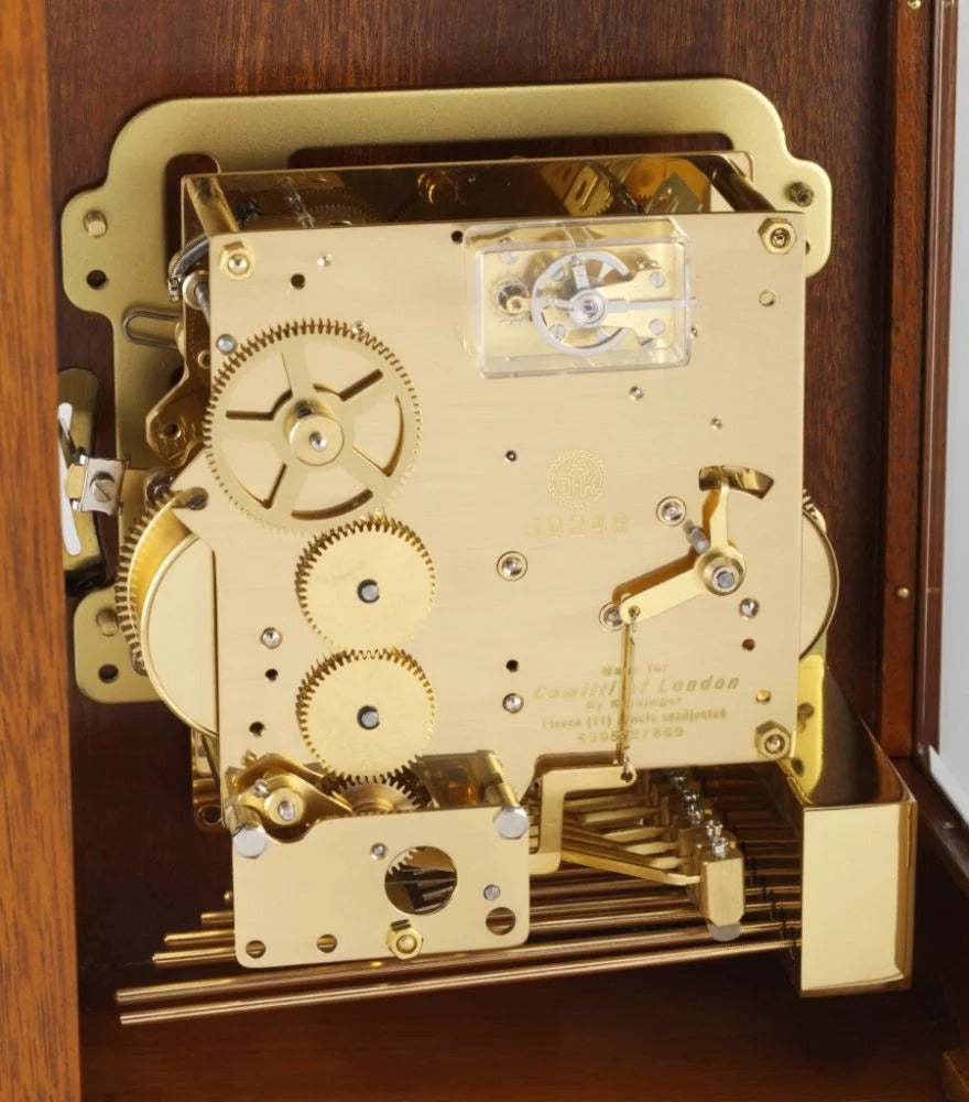 Comitti C4211TCH Georgian Basket Top triple chime movement