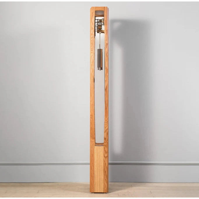 Comitti of London, Froxfield Floor Clock in Natural Oak, C1815S