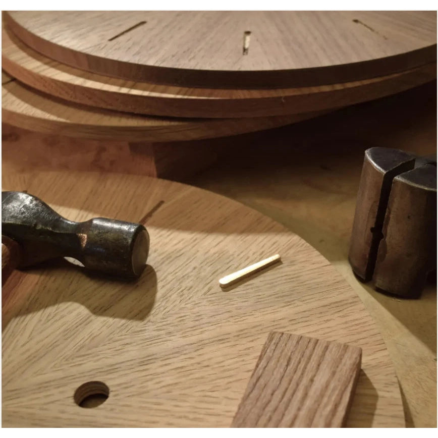Comitti of London, Froxfield Floor Clock in Elm, C1715S