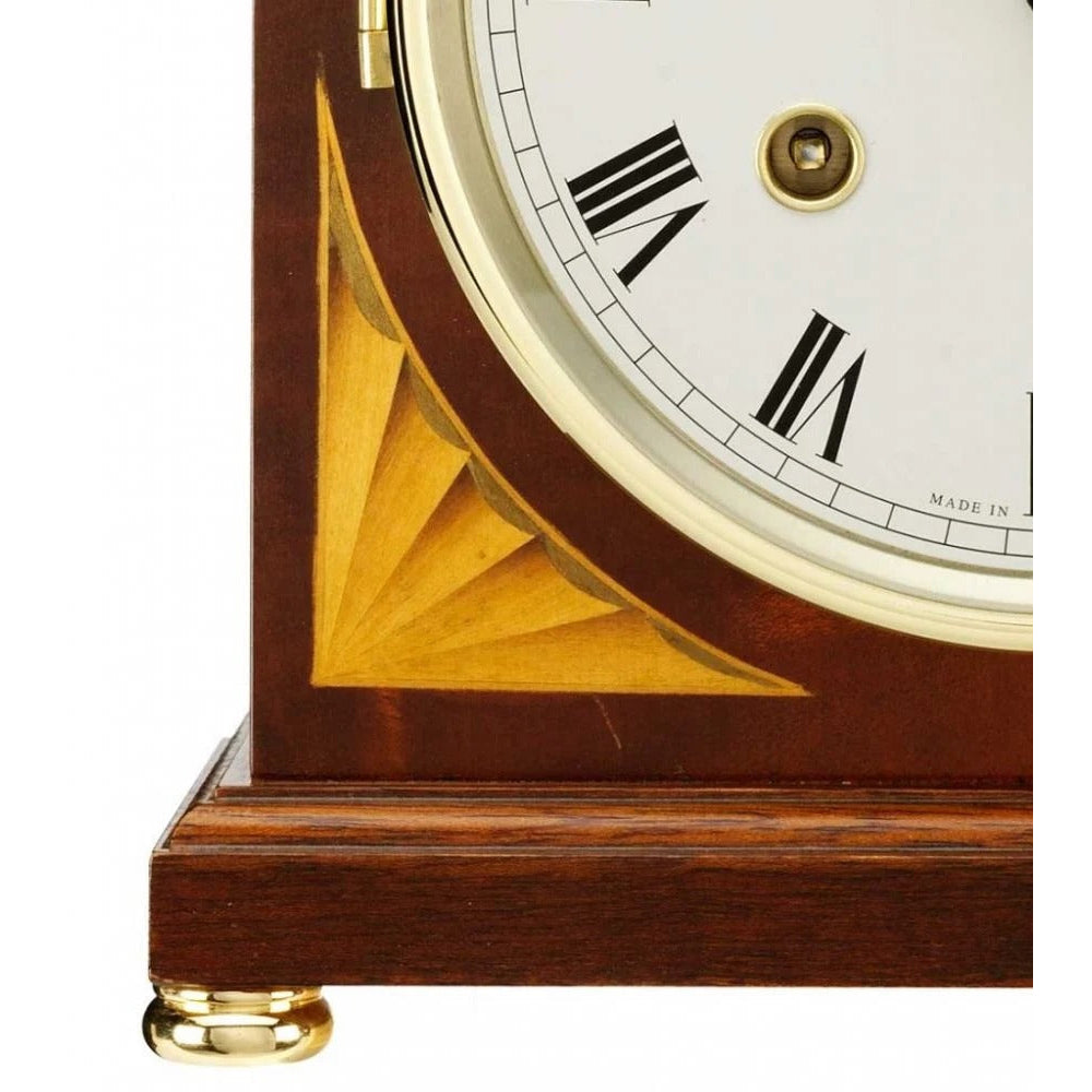 Comitti The Regency Break Arch - Bell Strike Table Clock, Mahogany, C4004S